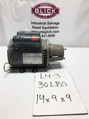 GE 5KCR46MN0090X Energy Saver Motors 1PH 1/2HP