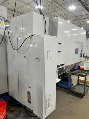 USED 2007 MAZAK INTEGREX 100-IIIST, PARTS CATCHER, CHIP CONVEYOR, FIRE SUPPRESSION SYSTEM