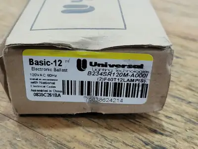 USED UNIVERSAL LIGHTING B234SR120M-A BASIC-12