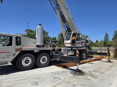 Used 2008 LINK-BELT HTC-8690 Telescopic Boom Lifts California US | Ben Kaplan Equipment #1233508