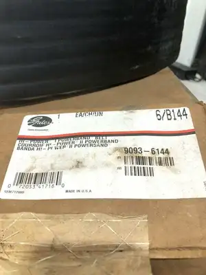 Gates 6/B144 Hi-Power II PowerBand V-Belt NIB