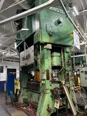 1974 MINSTER 500 TON SSDC Straight Side, Double Crank (Single Action) Presses | Timco, Inc. (5)
