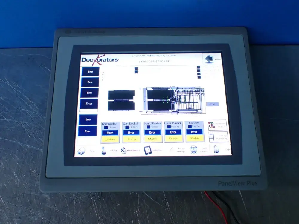 Used ALLENBRADLEY 2711PT10C21D8S Automation Control (HMI) Ohio US | HGR 24 #1095233