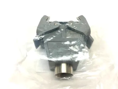 09300100732 | Harting  Heavy Duty Hood Coupler Han 10B-HCC-DL-Pg21 - New