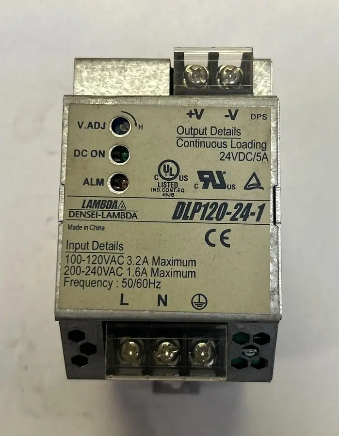 Used TDK LAMBDA DLP120-24-1 Miscellaneous Equipment (Electrical & Power) | Surplus Asset Holdings #1202059