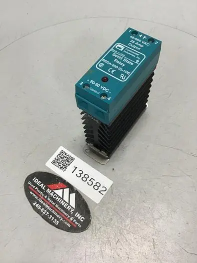 Used CONTINENTAL INDUSTRIES RSDA-660-25-1DE Relays & Switches Michigan US | Ideal Machinery #701607