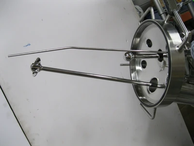 Feldmeier Stainless Steel Vessel w/Mixer Boston Gear 1/2 HP Motor And Drive Z25