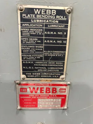 WEBB R3LR-7506 Sheet Metal Fab Equipment | Global Machine Brokers, LLC (6)