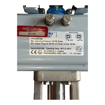 New | in-Stock JAMESBURY 7150312236TTT1 Valves/Fittings MX | MAQUINARIA PECUSA #1394297