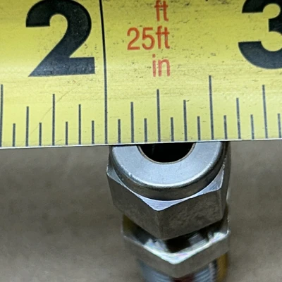 Lot-5pc Swagelok Stainless Fittings 316HC7 See Pictures For Measurements