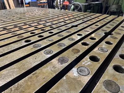 Tee Slotted Bed Plate Bed Plate Surface Tables & Bed Plates | Bowland Trading Ltd (10)