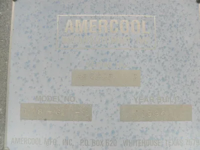 USED AMERCOOL 1F8-61-1