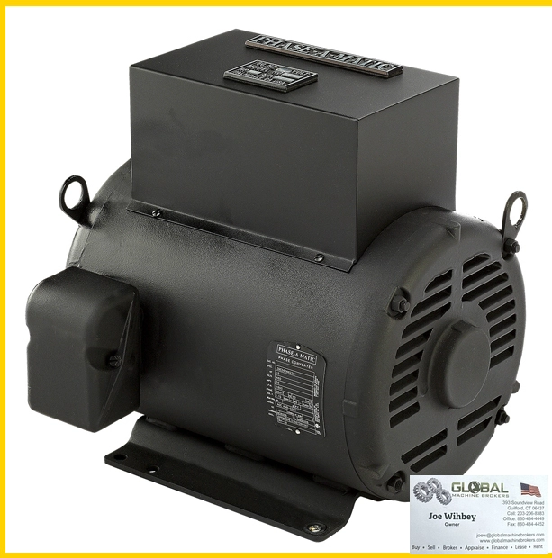 Phase-A-Matic RH-15 460V 15HP Rotary Converter- NEW