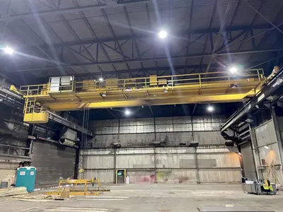 5 TON CONCO HEAVY DUTY OVERHEAD CRANE HOIST: STOCK #20381