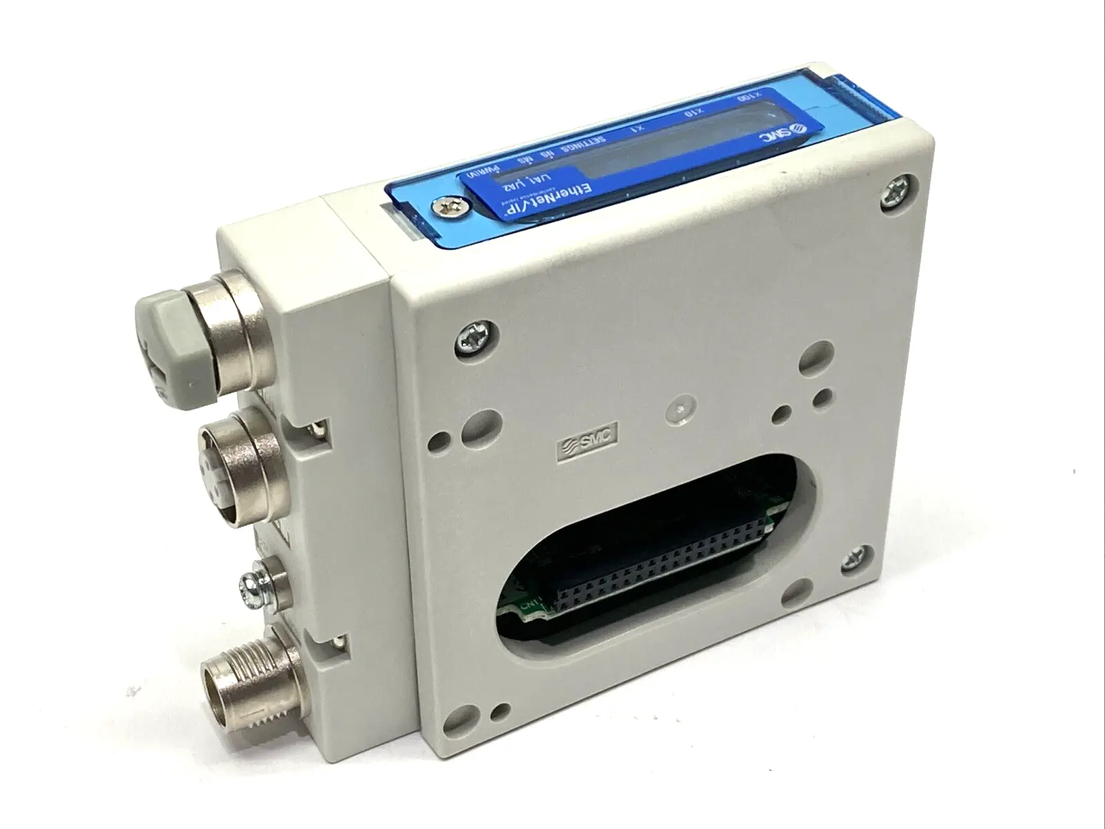 New | in-Stock SMC Compact Serial Interface Unit 24VDC PLC Ethernet Equipment Michigan US | Maverick Industrial Sales #1392585
