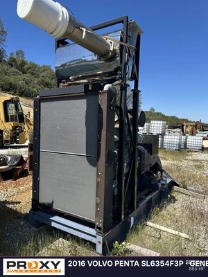 Used 2016 VOLVO PENTA SL6354F3P Generators California US | Proxy Equipment #1426000