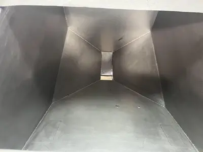 9 CF Stainless Steel Hopper Tote