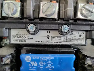 Used ALLEN-BRADLEY 509-BOD-XXX Starters British Columbia CA | Lenmark #835935