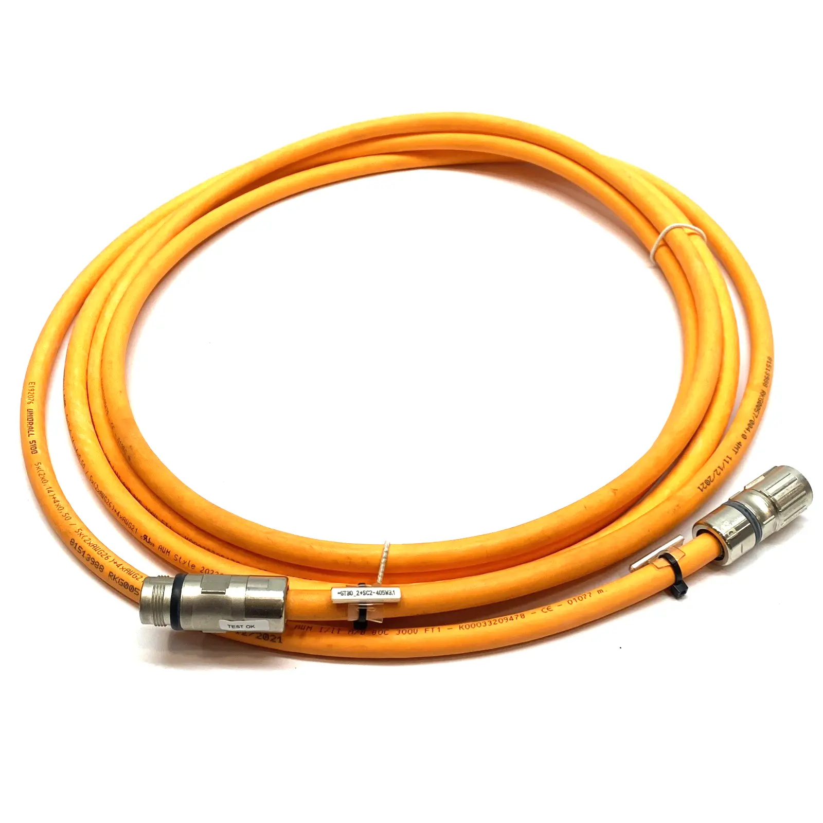 USED BOSCH REXROTH SERVO ENCODER POWER CABLE