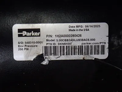 Used 2025 PARKER 5.00CBB2ANLUS38AC6.000 Pumps Ohio US | HGR 24 #941404