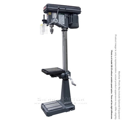 DAKE SB-25V Drill Presses (Metal) | Sierra Victor Industries (2)