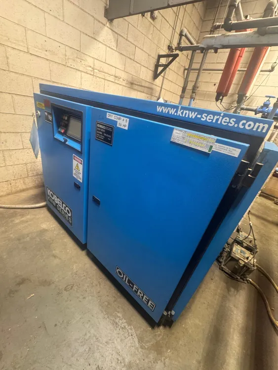 Used KOBELCO KNW0-B/L Rotary Screw & Sliding Vane Air Compressors South Carolina US | ESS Industrial Equipment Sales #1337520
