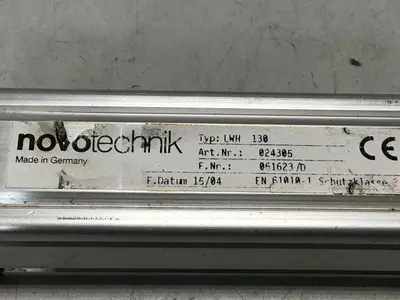 USED NOVOTECHNIK LWH130