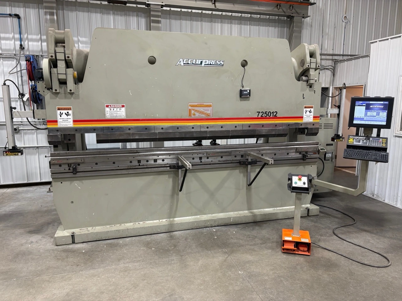 Used 2017 ACCURPRESS 725012 Press Brakes Illinois US | Revelation Machinery #1293584