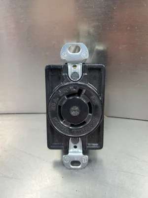 HUBBELL TWIST-LOCK 20A 250V RECEPTACLE. 4B-37