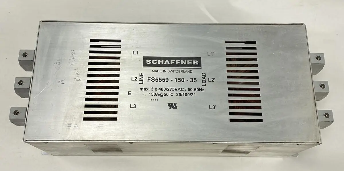 Used SCHAFFNER FS5559-150-35 Miscellaneous Equipment (Electrical & Power) | Surplus Asset Holdings #1198053