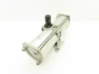 SMC VBA40A-T04GN-Z Pneumatic Air Booster Regulator 15-145psi 1/2"npt