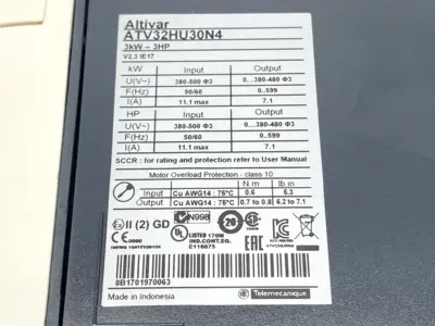 Used Schneider Electric Altivar Variable Speed Drive 3-Phase 3kW 400V Variable Speed Drives Michigan US | Maverick Industrial Sales #1397934