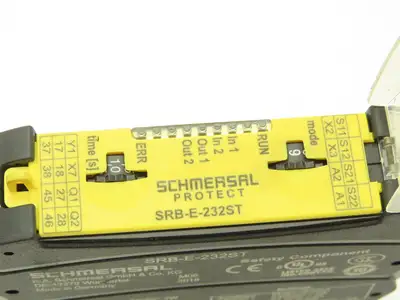Schmersal SRB-E-232ST Safety Monitoring Module 24VDC 0-30Sec Drop-Out Delay