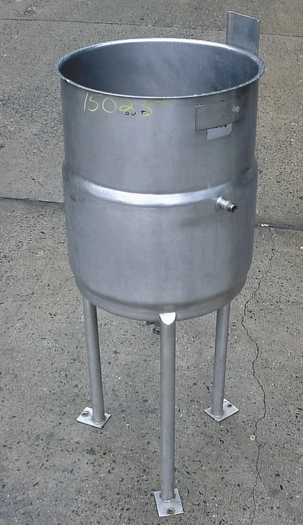 Used LEE 40 GAL SS OT MIXING TANK 40 DBT Stainless Steel Tanks New Jersey US | Champion Trading Corporation #424587