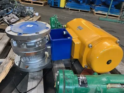 6" 150 Velan Ball Valve Air Operated, New Storeroom Spare