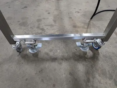 SS Incline Plastic Belt Conveyor