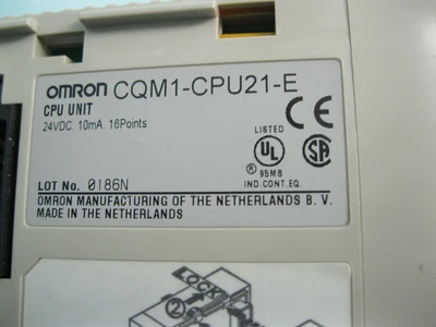 Omron PLC Modules CQM1-CPU21-E, CQM1-OD214, CQM1-DA021, etc D12