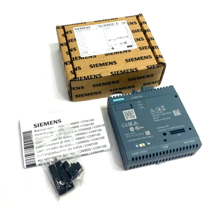 Used SIEMENS SENTRON COM100 BREAKER DATA SERVER MODULE Circuit Breakers | Maverick Industrial Sales #1104448