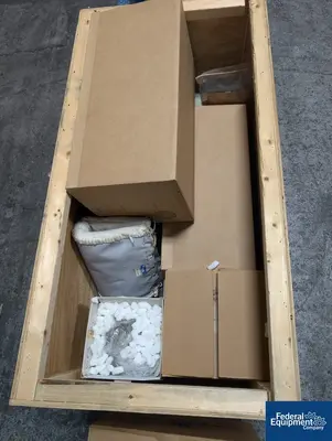 USED Pope Scientific 1.16 Sq Ft Pope Wiped Film Evaporator Still, S/S and Glass