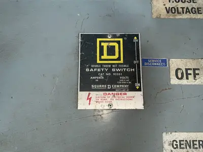 Used SQUARE D 92351 Disconnects Ohio US | HGR 24 #1488498