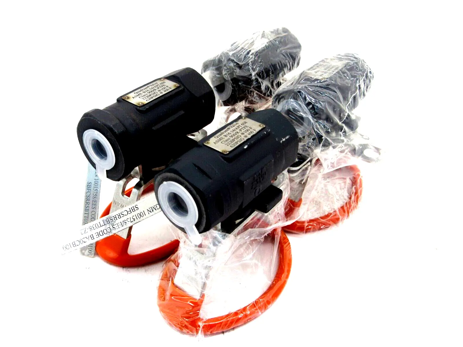 NEW LOT OF 4 APOLLO 900/R-PTFE QUADRANT VALVE 3/8" B16.34/API 6080 900RPTFE