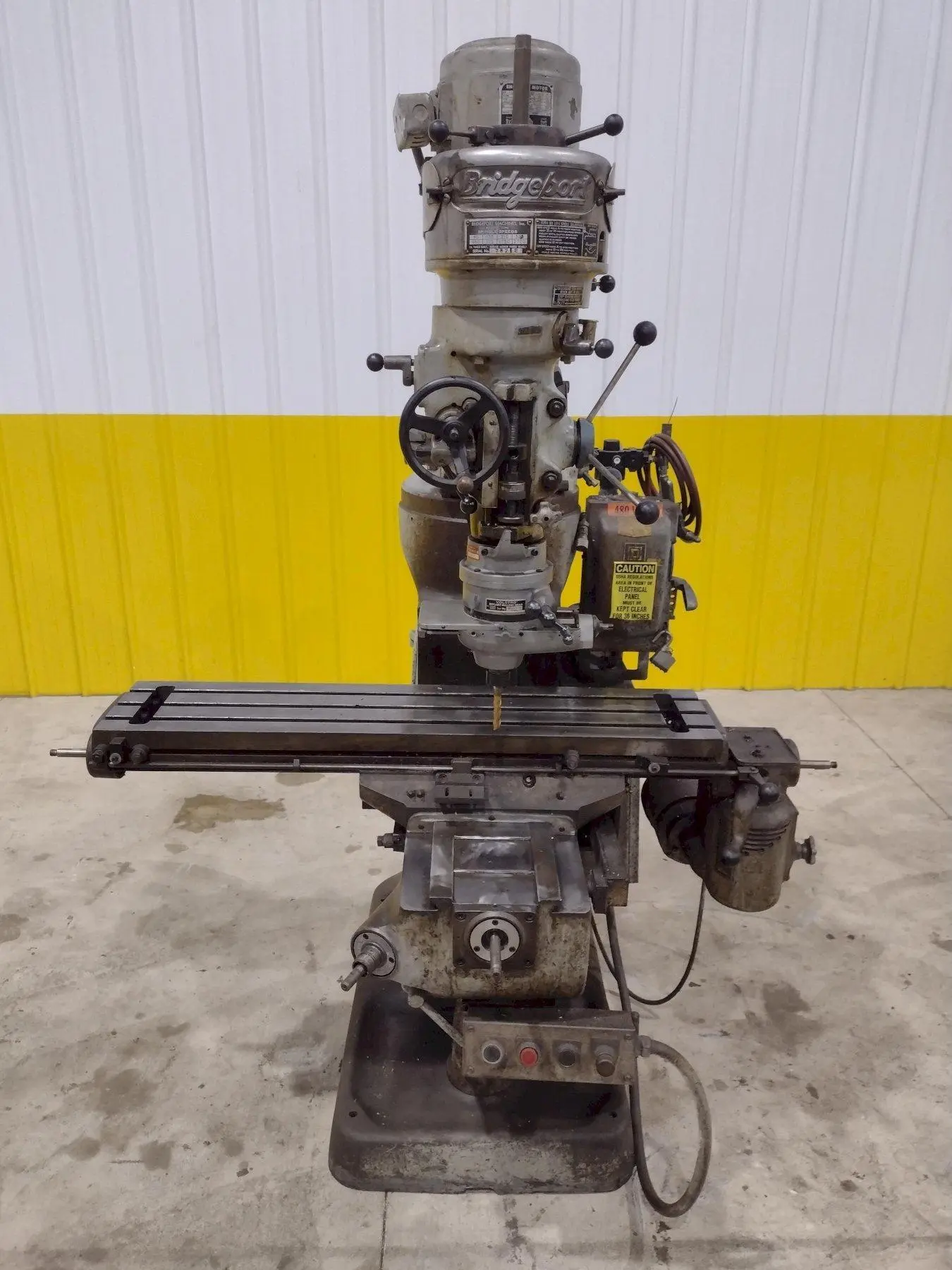1 HP BRIDGEPORT SERIES I VERTICAL MILL / MILLING MACHINE: STOCK #20698