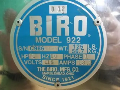 USED BIRO 922