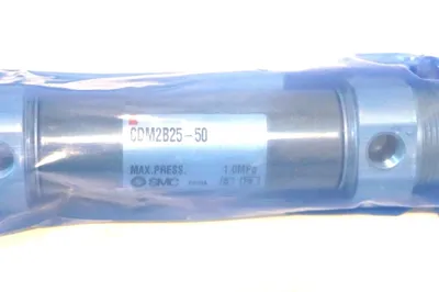 NEW SMC CDM2B25-50 ROUND CYLINDER WITH ACCESSORIES CDM2B2550