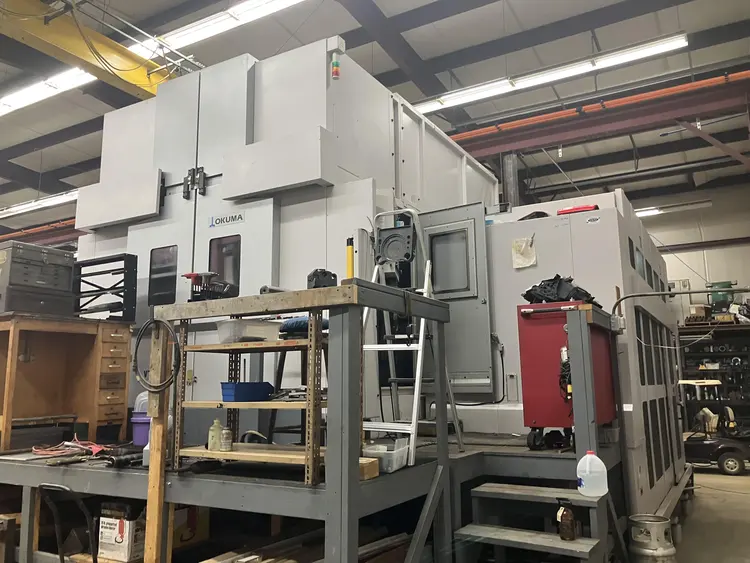 Used 2014 OKUMA VTM-120YB 5-AXIS Vertical Boring Mills (incld VTL) Arizona US | Quick Machinery Sales, Inc. #1324498