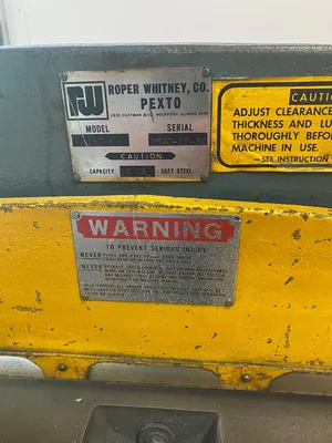 ROPER WHITNEY PEXTO 152-K Foot Power Shears | Compass Machine Tools, LLC (4)