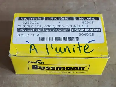 NEW BUSSMANN LPJ-10SPI