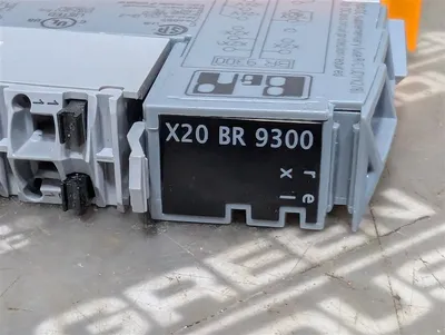 B&R Automation X20BR9300 Bus Receiver Module Assembly Rev. H0 Used