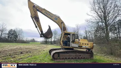 Used 1996 DEERE 792D LC Excavators Pennsylvania US | Proxy Equipment #1388636