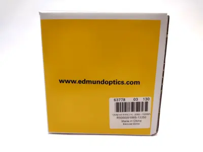 New | in-Stock Edmund Optics 12mm, 400-2000mm Primary WD HR Fixed Focal Length Lens Optics Michigan US | Maverick Industrial Sales #1391982